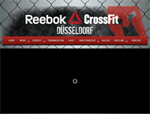 Tablet Screenshot of crossfitduesseldorf.com